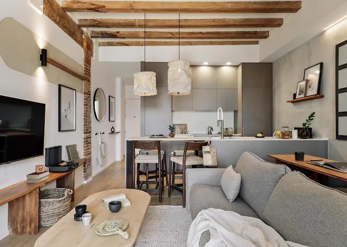 Apartamento Minchin - 1 Bedroom, Balcony And Pool In Poblenou